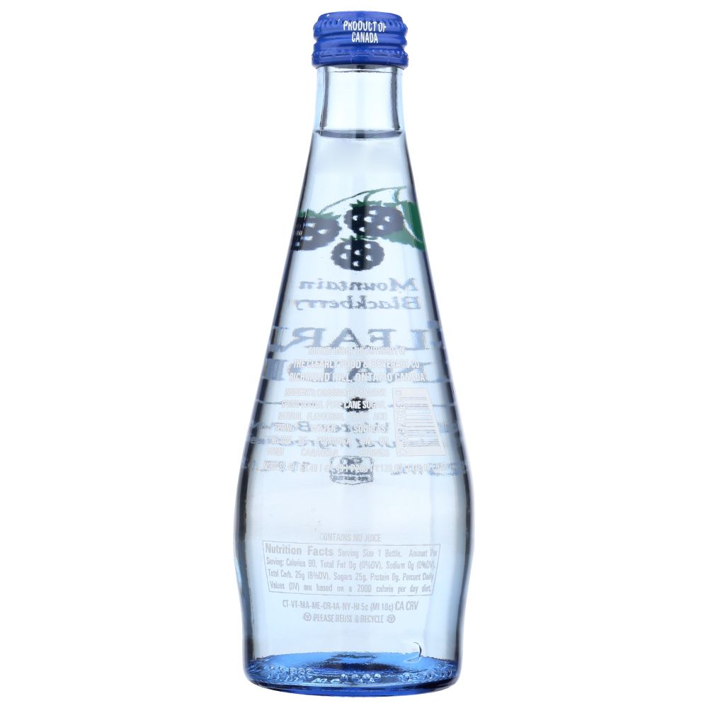 CLEARLY CANADIAN: Mountain Blackberry Sparkling Water, 11 fo