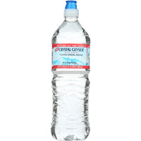 CRYSTAL GEYSER: Natural Alpine Spring Water Sport Cap, 700 ml