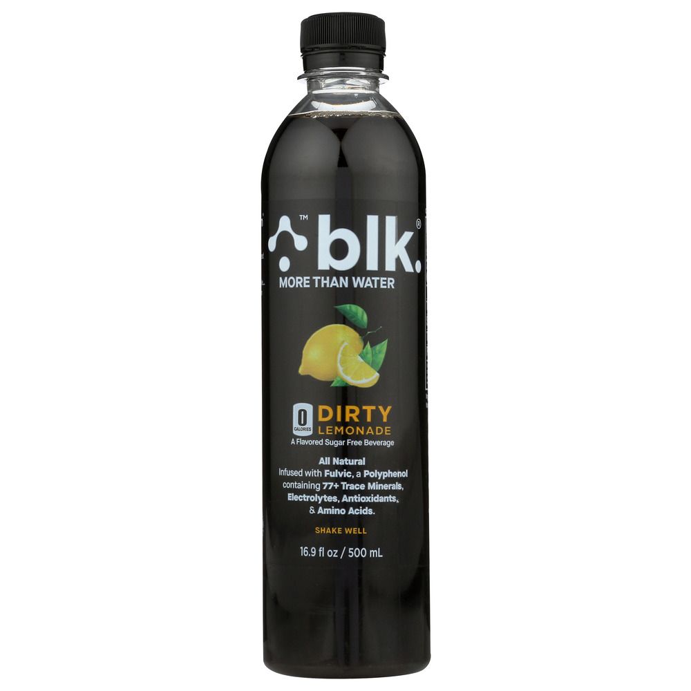 BLK: Dirty Lemonade Water, 16.9 fo