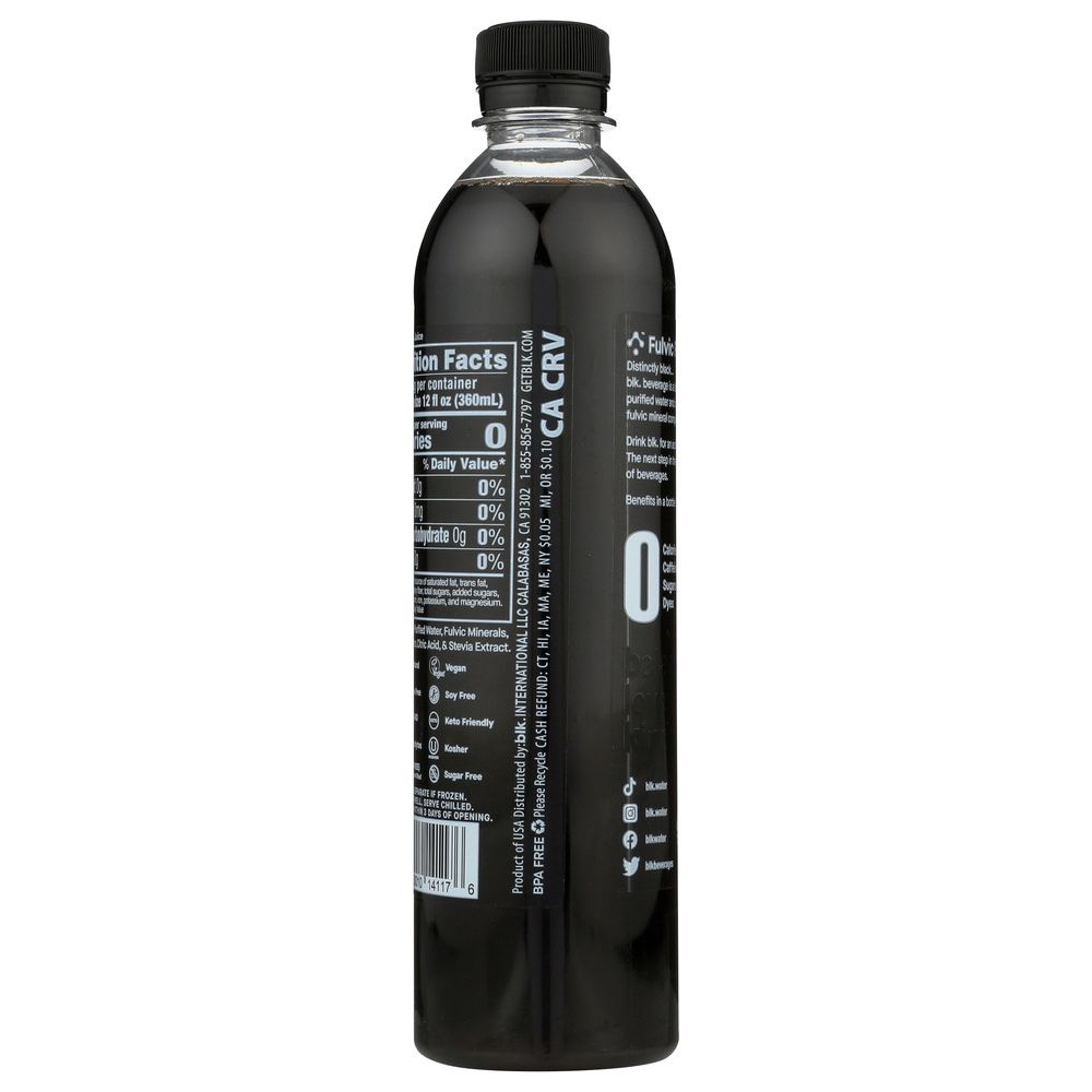 BLK: Dirty Lemonade Water, 16.9 fo