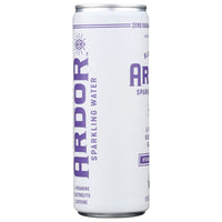 ARDOR ORGANIC INC: Blueberry Pom Sparkling Water, 12 fo