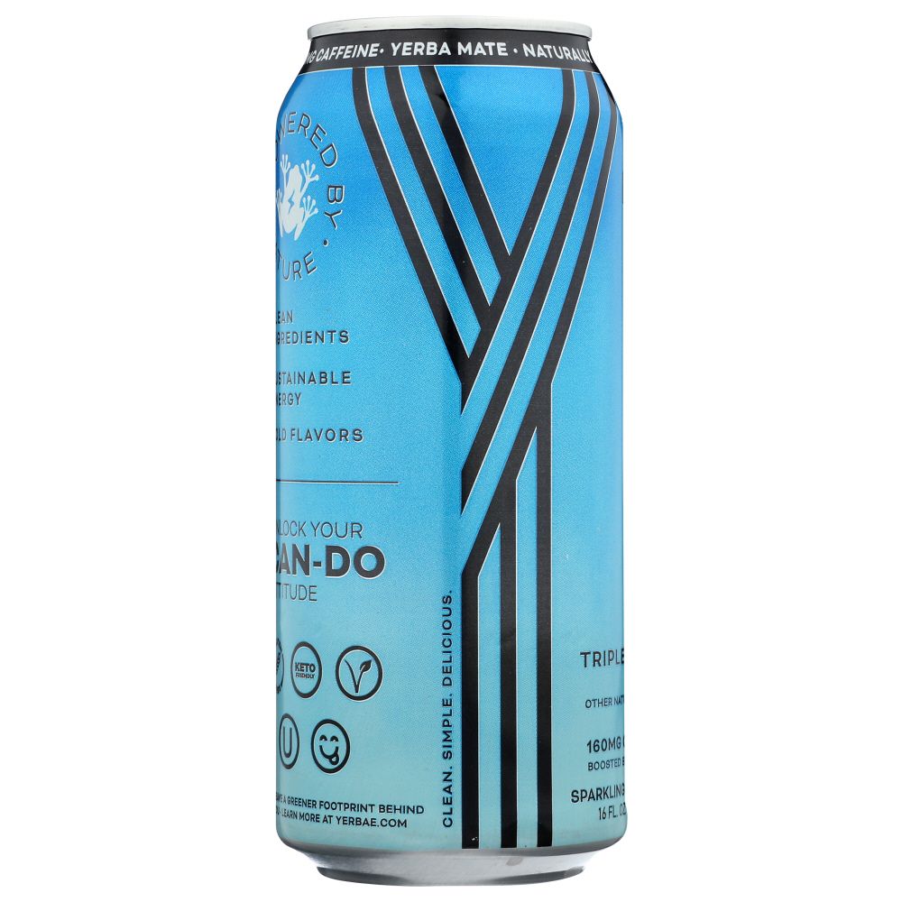 YERBAE: Iced Triple Berry Sparkling Water, 16 fo