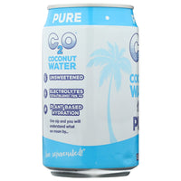C20: Pure Coconut Water, 10.5 oz
