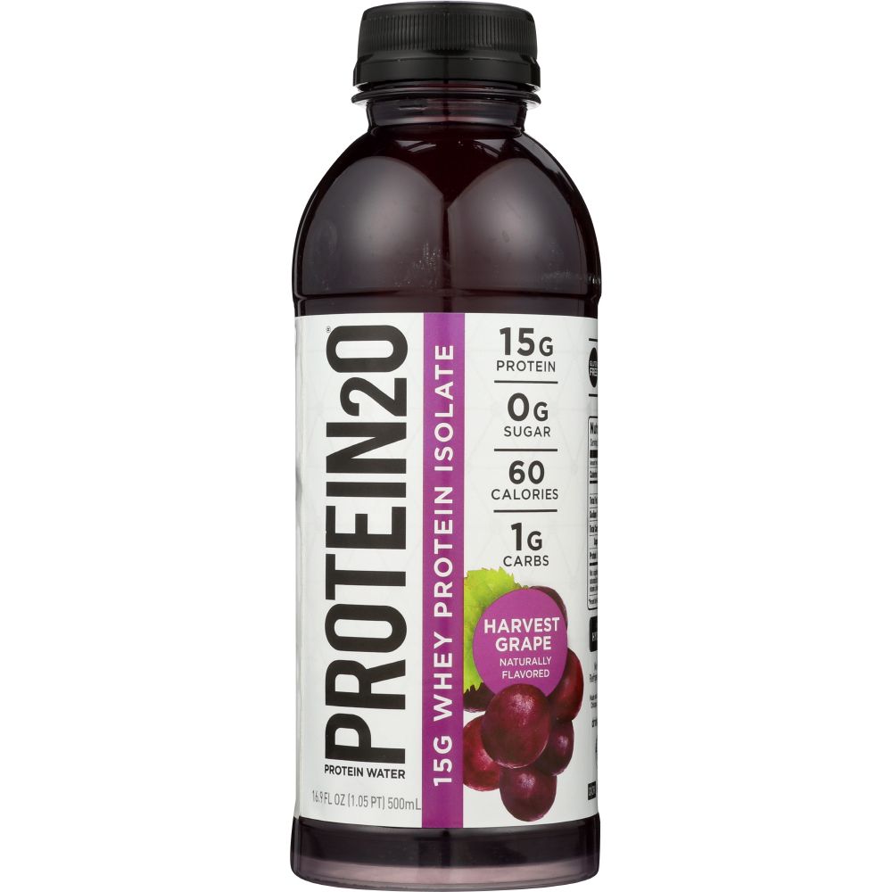 PROTEIN20: Harvest Grape Protein Infused Water, 16.9 fo