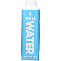 JUST WATER: Spring Water, 16.9 oz