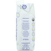 FLOW WATER: Cucumber Mint Alkaline Spring Water, 16.9 fo