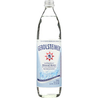 GEROLSTEINER: Sparkling Natural Mineral Water, 25.3 Oz