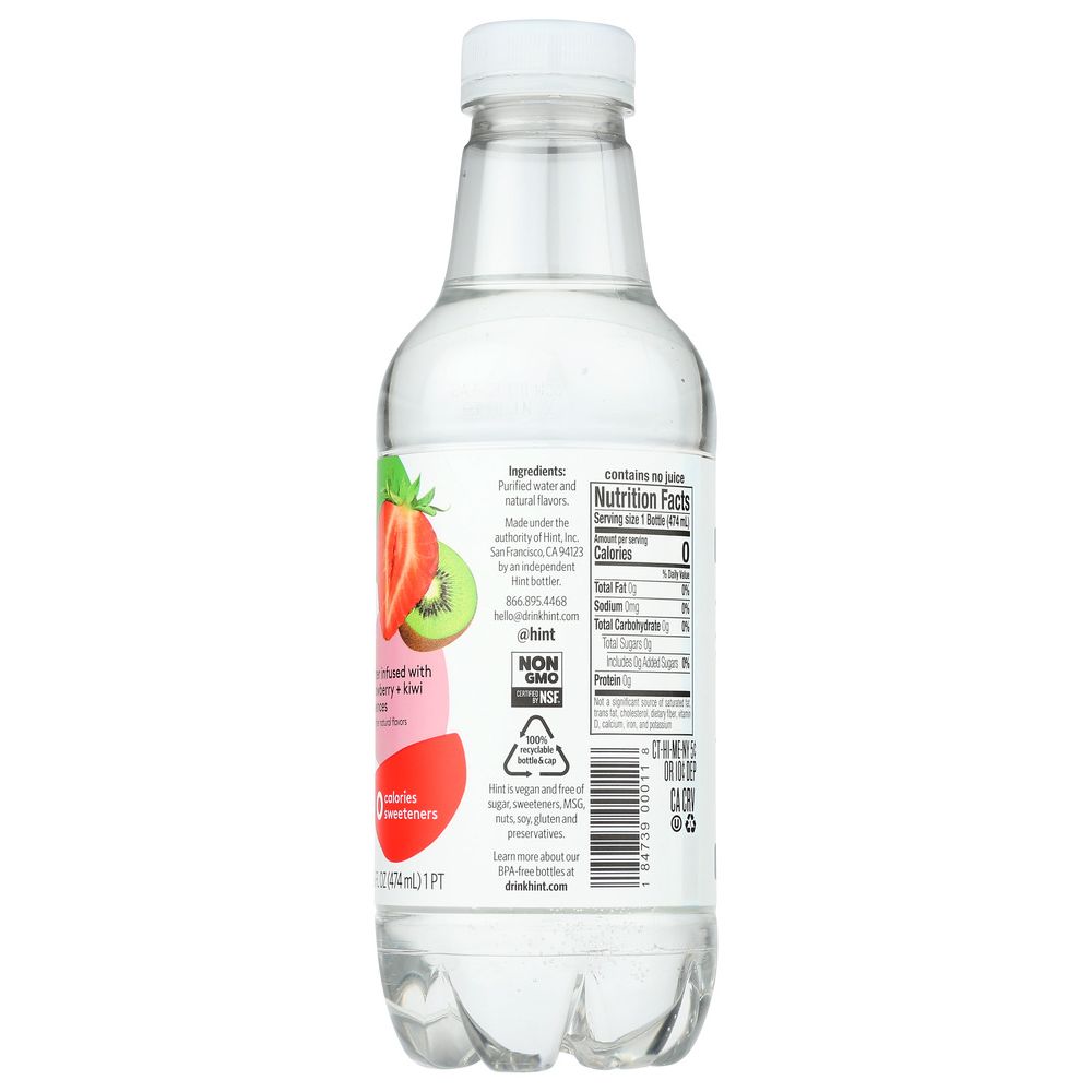 HINT: Essence Water Strawberry Kiwi Essence Water, 16 oz