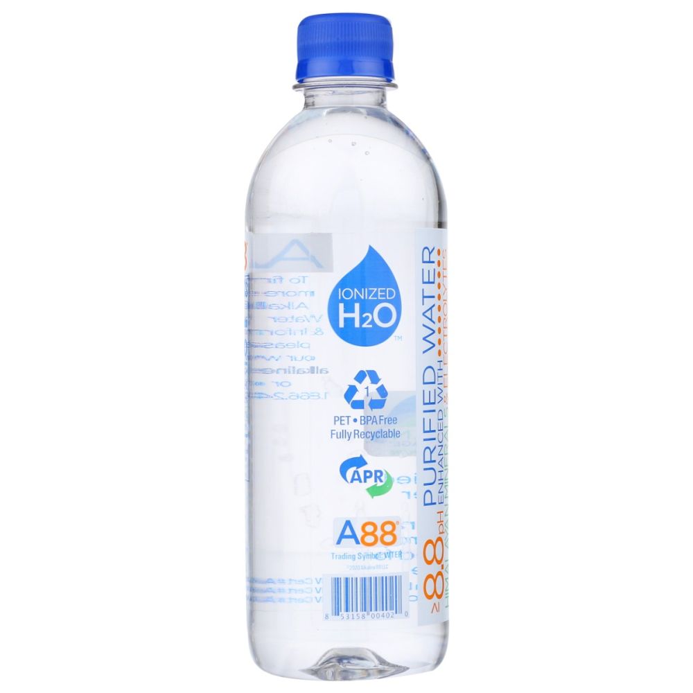 ALKALINE88: Water Alkaline 8.8Ph 500Ml, 16.9 oz