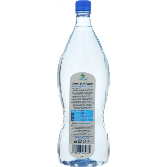 ETERNAL: Naturally Alkaline Spring Water, 50.7 oz