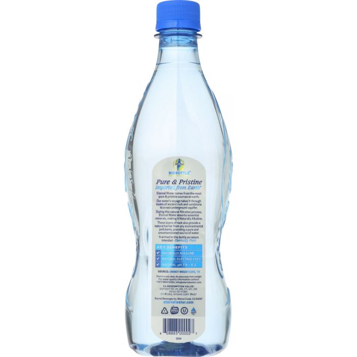 ETERNAL: Artesian Naturally Alkaline Water, 20.2 oz