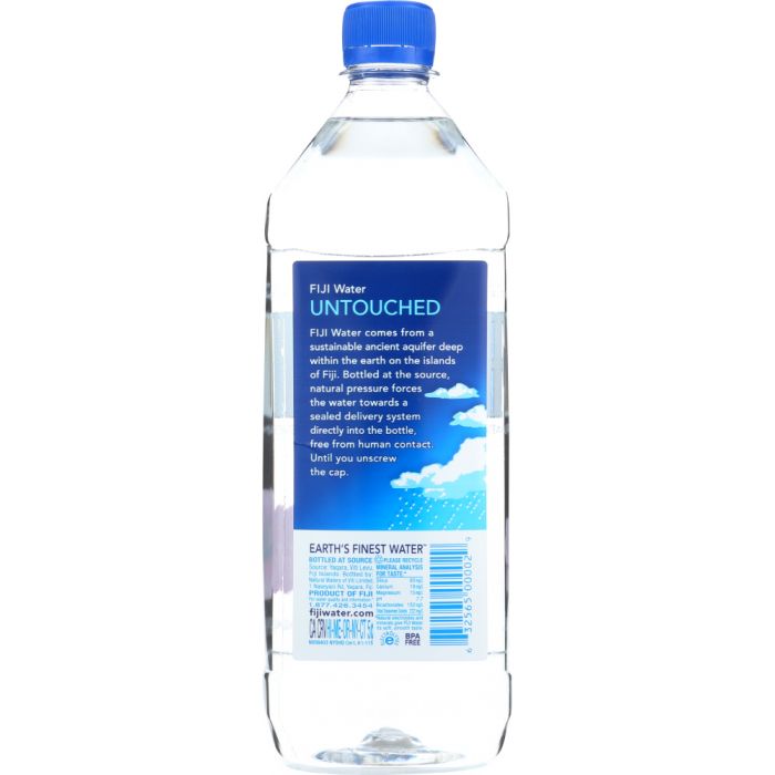 FIJI WATER: Water Artesian Natural, 1 lt