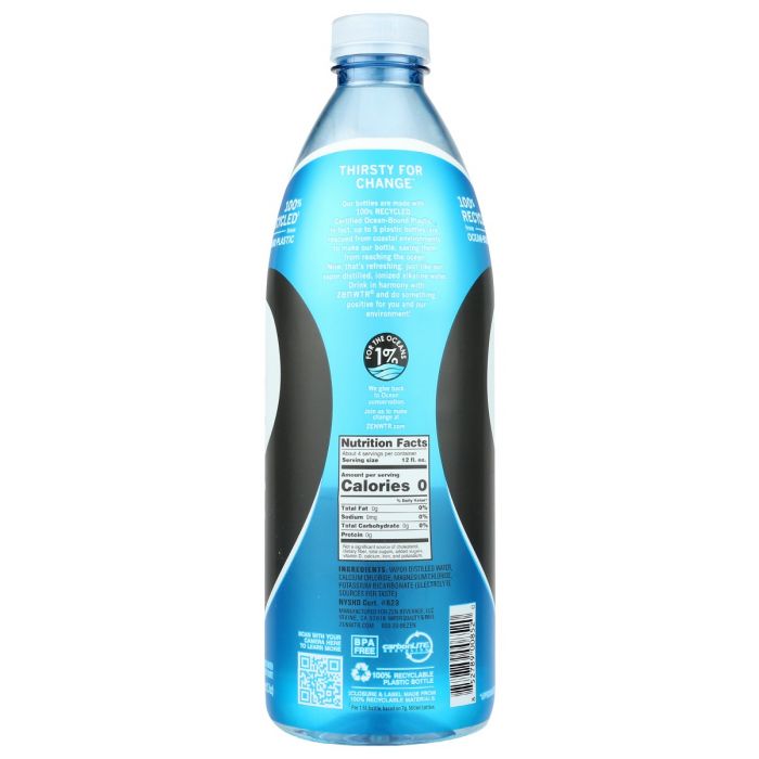 ZENWTR: Alkaline Water, 50.7 fo